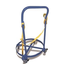 Chariot de transport de brouette pour barils 200 l SW-610.010 lCapacité de pliage 250 kg