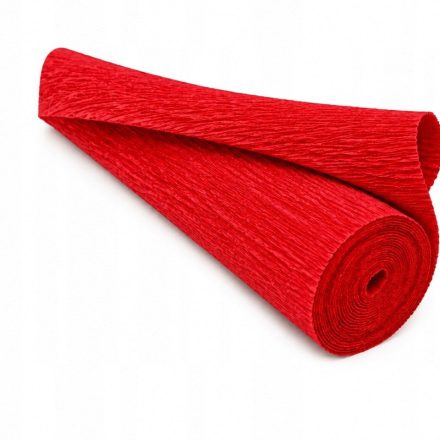 Crêpe italienne 180g Rouge 50cm/250cm Cartotecnica Rossi décoratif