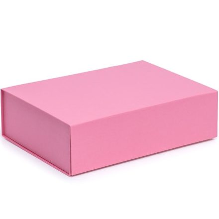 Boîte magnétique rose 250x180x70mm Tableau de bord de présentation élégant