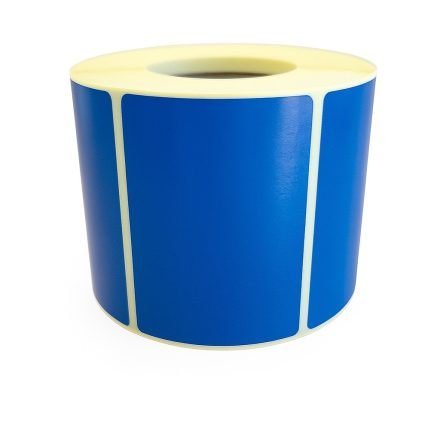 Étiquettes thermiques autocollantes 60x40 mm bleu 500 pcs