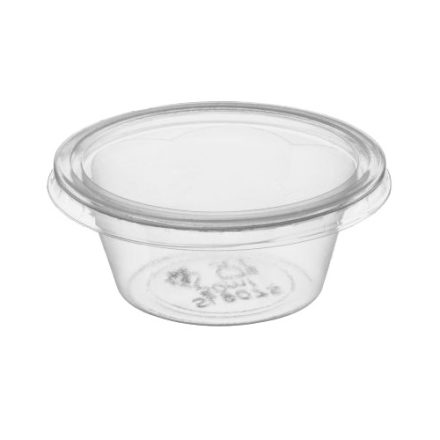 Couvertures uniques OPS Fi 70 mm transparent pour les conteneurs 84 pcs