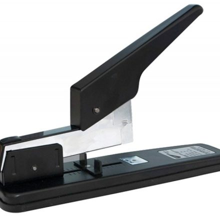 Agrafeuse de produits de bureau HD, métal, noir à 100 cartes