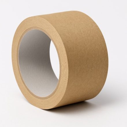 Ruban d'emballage en papier brun 120um 50mm x 50m caoutchouc naturel