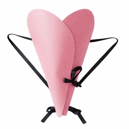 Sac pour Fleurs Bouquets Transporteur avec poignées Sac à dos - Rose