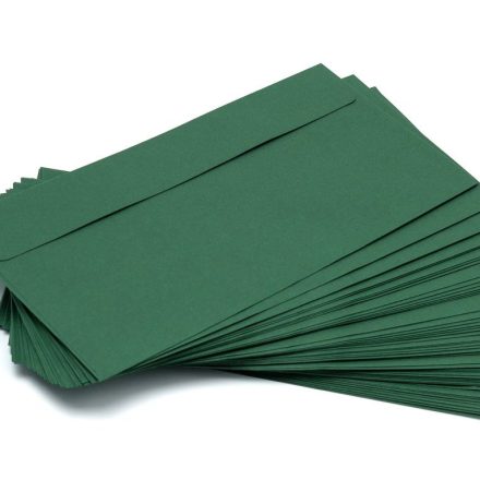 Enveloppes ornementales DL HK vert x-10 autocollant 120 g/m2, 50 pcs