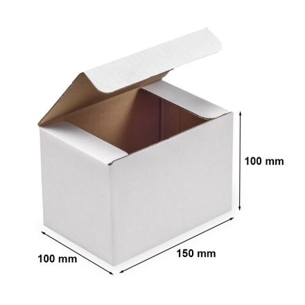 Carton F215 Fashion Box 150x100x100 mm blanc A6