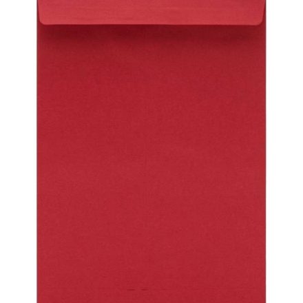 C4 enveloppes en papier décoratif HK rouge texturé 120 g 50 pcs