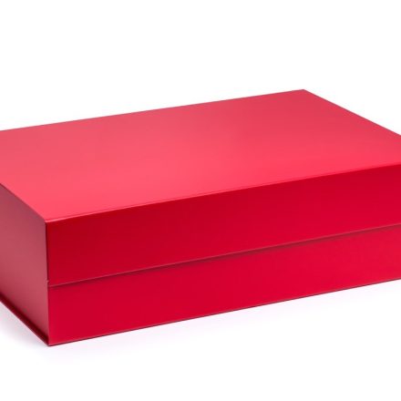 Boîte magnétique rouge XL 500x340x145 mm, boîte cadeau