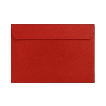 C6 enveloppes décoratives HK Rouge perle 120g 50 Pièces de luxe