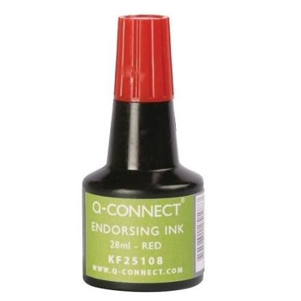Encre et timbres en caoutchouc 28 ml Sans huile rouge