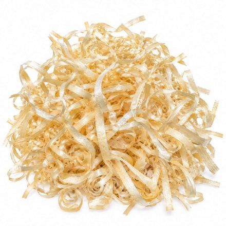 Laine décorative 1 kg naturel - puces d'emballage