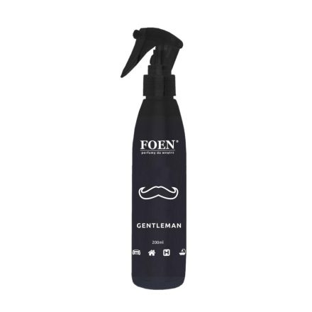 Parfum Foen Gentleman 200 ml pour paquets, intérieurs et voitures