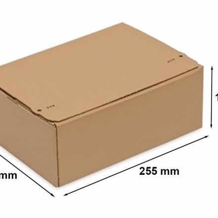 Boîte automatique avec bande adhésive 255x180x160 mm F703 Poste B
