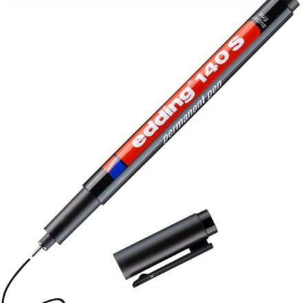 Marqueur permanent Edding 140 S noir 0,3 mm pour le papier et le plastique