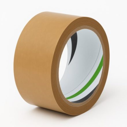 Bande d'emballage PVC marron 48mm/60m megastrong avec solution adhésive pour paquets