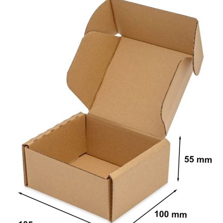 Cardon, brun FEFCO 427 105x100x55 mm boîte à mode