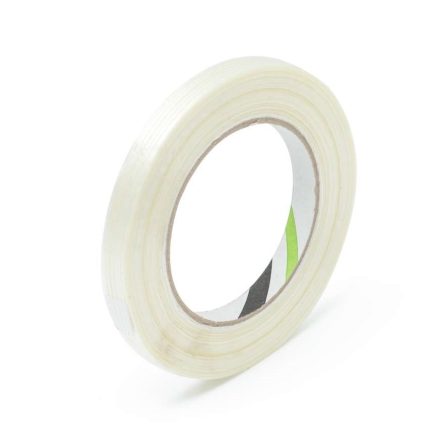 Ruban à filaments renforcé à long terme 12 mm x 50 m blanc
