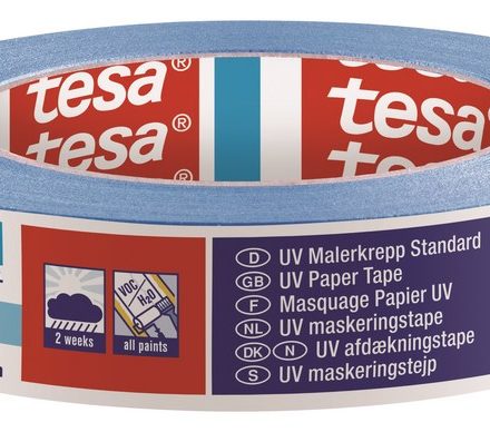Peinture sur bande de papier masque TESA 4435 25 mm x 50 m au 14 jours