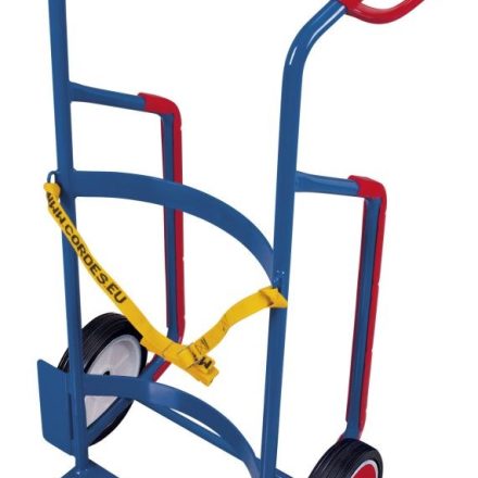 Chariot de transport en acier pour barils en plastique 200 l 250 kg FK-1109