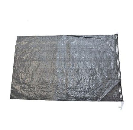 Sacs PP laminés 50x80 cm noir pour les matériaux lâches 10 pc