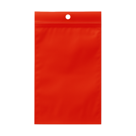 Sachets à fermeture zip rouges, sachets à fermeture zip 80x120 mm 50um 50 pcs