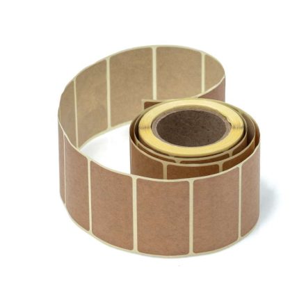 Autocollants en papier EKO KRAFT 50x30 mm 250 pcs sur rouleau