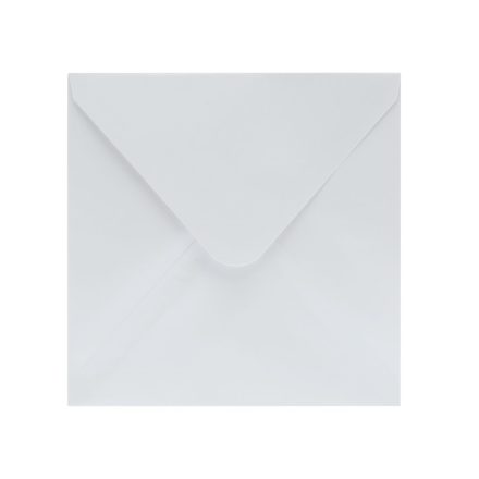 Enveloppes carrées décoratives K4 165 x 165 mm 120g perle blanche 50 pcs