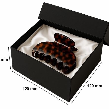 Boîte laminée 120x120x70mm Noir
