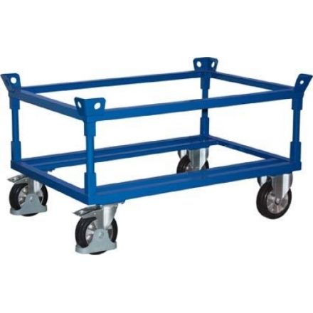 Couvercle supérieur en acier pour palette 2 cadre sur roues 1270x1070x721 mm