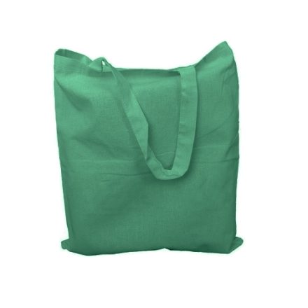 Sac en coton pour les achats verts 38x42 cm poignée 35 cm 140 g/m2