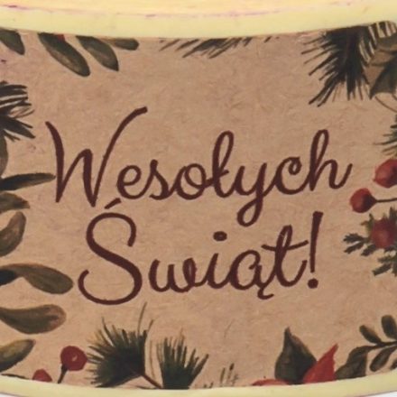 Label de Noël autocollants Kraft Joyeux Noël 2, 35x40 mm, 200