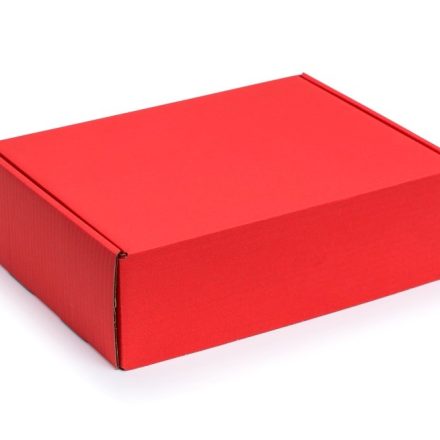 Carton 330x250x100 Livraison d'emballage rouge F427
