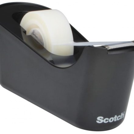 Scotch C- Distributeur de bureau18B noir avec ruban adhésif 19 mm x 33 m