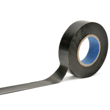 Bande isolante électrique PCV noir pour câbles 19 mm x 20 m