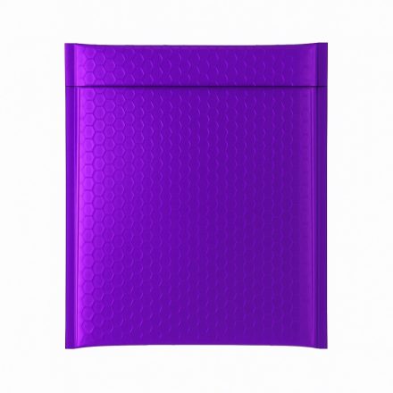Enveloppe à bulles métalliques 180x250 mm Violet - Aspect esthétique