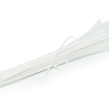 Pinces de câbles tritiques PA 6.6 500 x 4,8 mm blanc 100 pcs