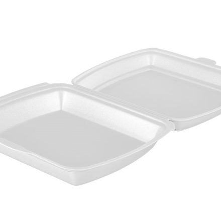 MenuBox Récipient pour lunch en mousse de styrène 1- Il est courageux. 245x205x65 125 pcs