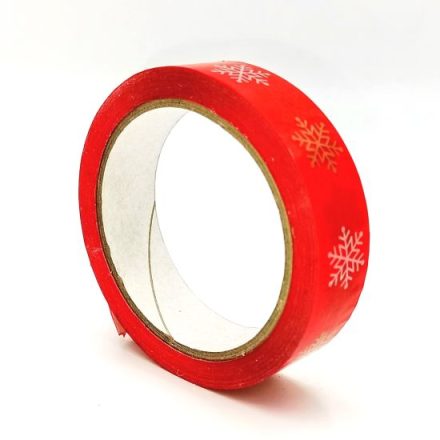 Ruban de Noël de l'étoile rouge 24mm/60m