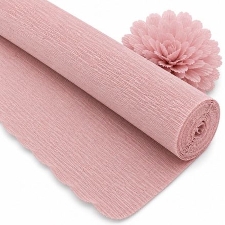 Crêpe italienne 180g Roses tombées 50cm/250cm Bible décorative