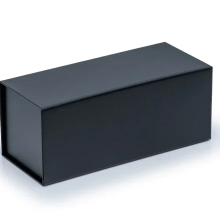 Boîte magnétique noire pour bière, vin 0,5 l 25,5x11x10,5 cm XS